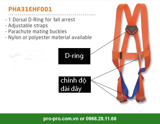 dây đai an toàn proshield taiwan