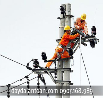 dây đai an toàn cho thợ điện