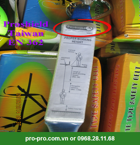 dây đai an toàn proshield taiwan